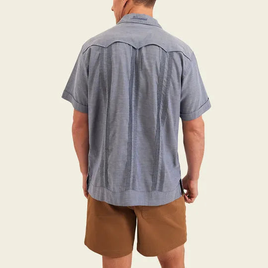 Howler Brothers Mens Woven Guayabera