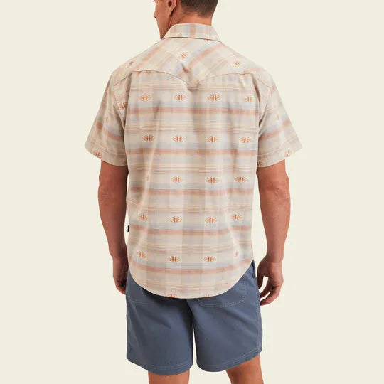 Howler Brothers Mens Woven H Bar B Snapshirt
