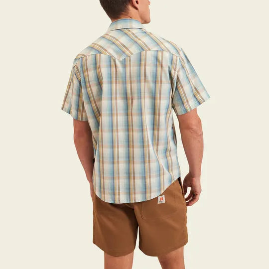 Howler Brothers Mens Woven H Bar B Snapshirt