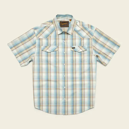 Howler Brothers Mens Woven H Bar B Snapshirt