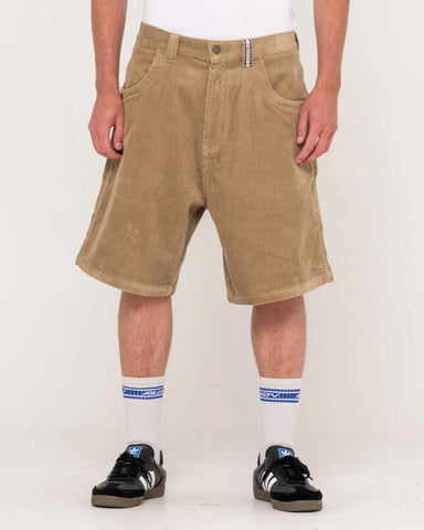 Rusty Mens Shorts Flip Daddy Tapeless Cord