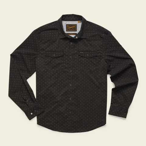 Howler Brothers Mens Woven H Bar B Tech Longsleeve