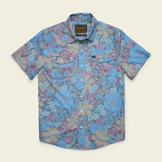 Howler Brothers Mens Woven H Bar B Snapshirt