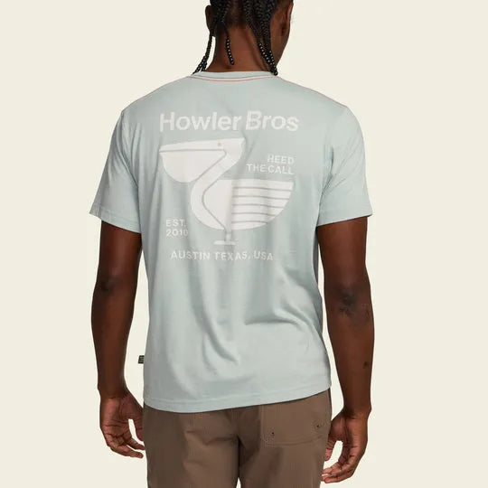 Howler Brothers Mens Shirt Pelican Postage