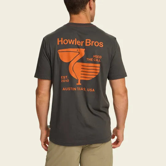Howler Brothers Mens Shirt Pelican Postage