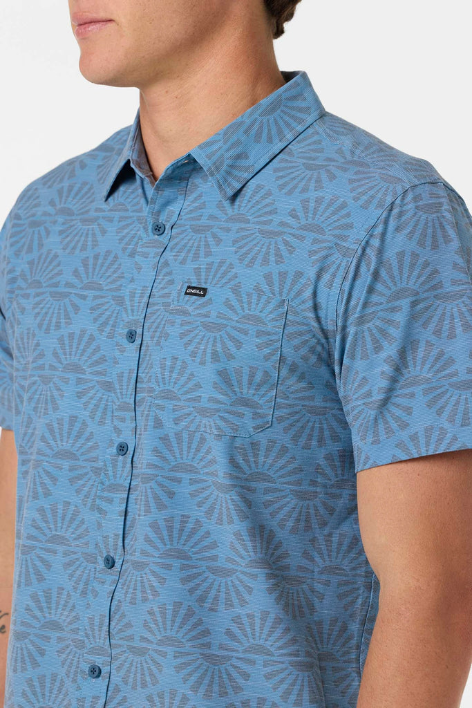 Oneill Mens Woven UPF Slub Standard