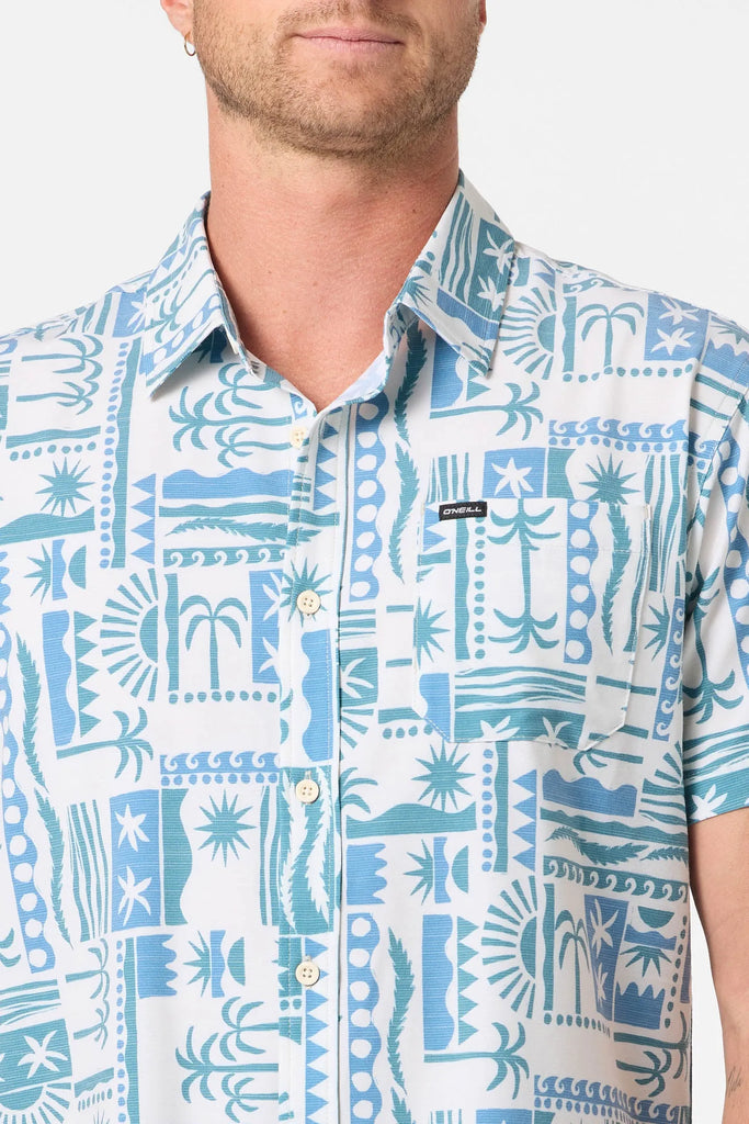 Oneill Mens Woven UPF Slub Standard
