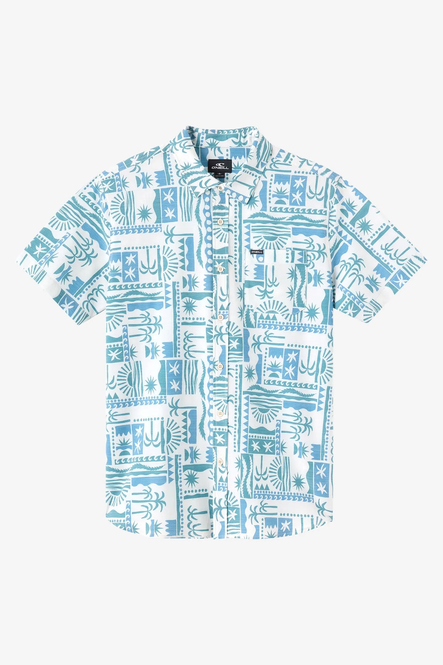 Oneill Mens Woven UPF Slub Standard