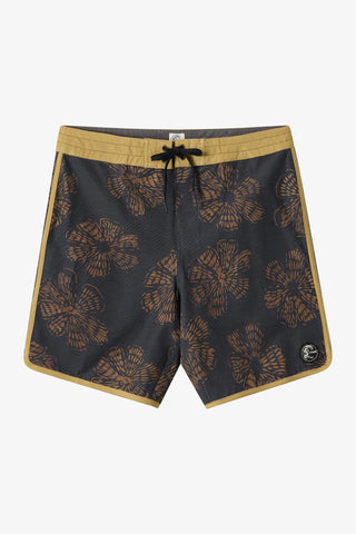 Oneill Mens Boardshorts O'Riginals Print Scallop 18"