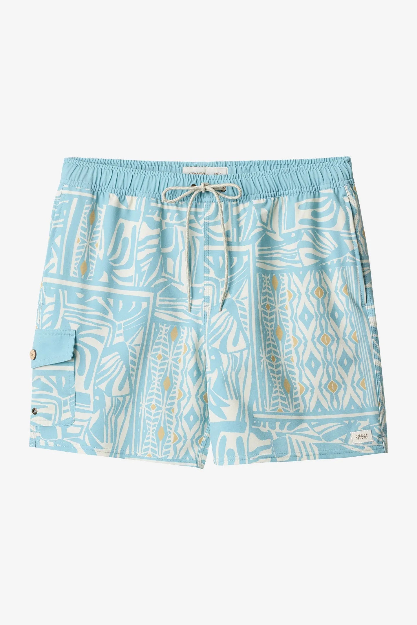 Oneill Mens Boardshorts Hermosa Retro 17" Elastic Waist