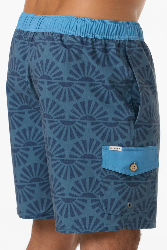 Oneill Mens Boardshorts Hermosa Retro Elastic Waist 17