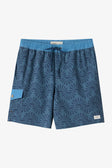 Oneill Mens Boardshorts Hermosa Retro Elastic Waist 17"