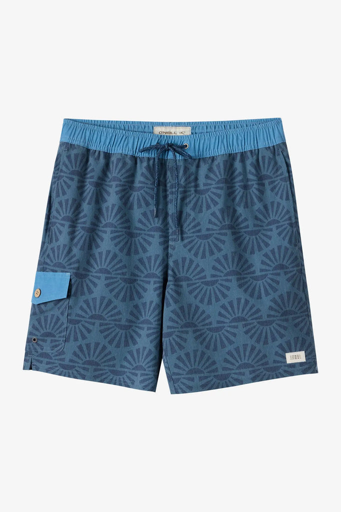 Oneill Mens Boardshorts Hermosa Retro Elastic Waist 17