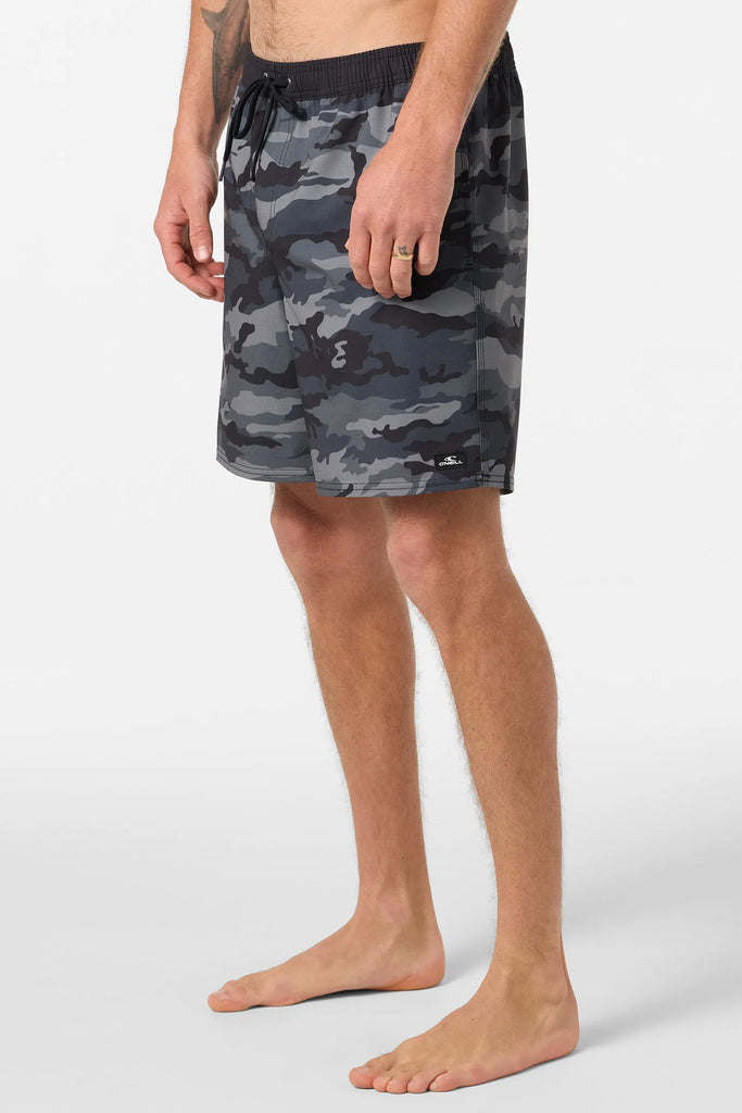 Oneill Mens Boardshorts Hermosa Elastic Waist Lined 17