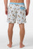 Oneill Mens Boardshorts Hermosa Elastic Waist Lined 17