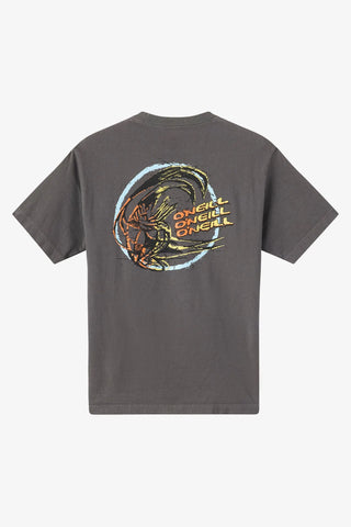 Oneill Mens Shirt Circle Freak Boxy Tee
