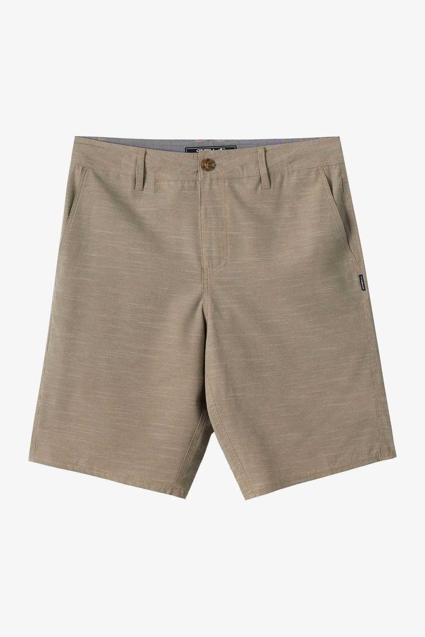 Oneill Mens Shorts Portola Slub Check 20"