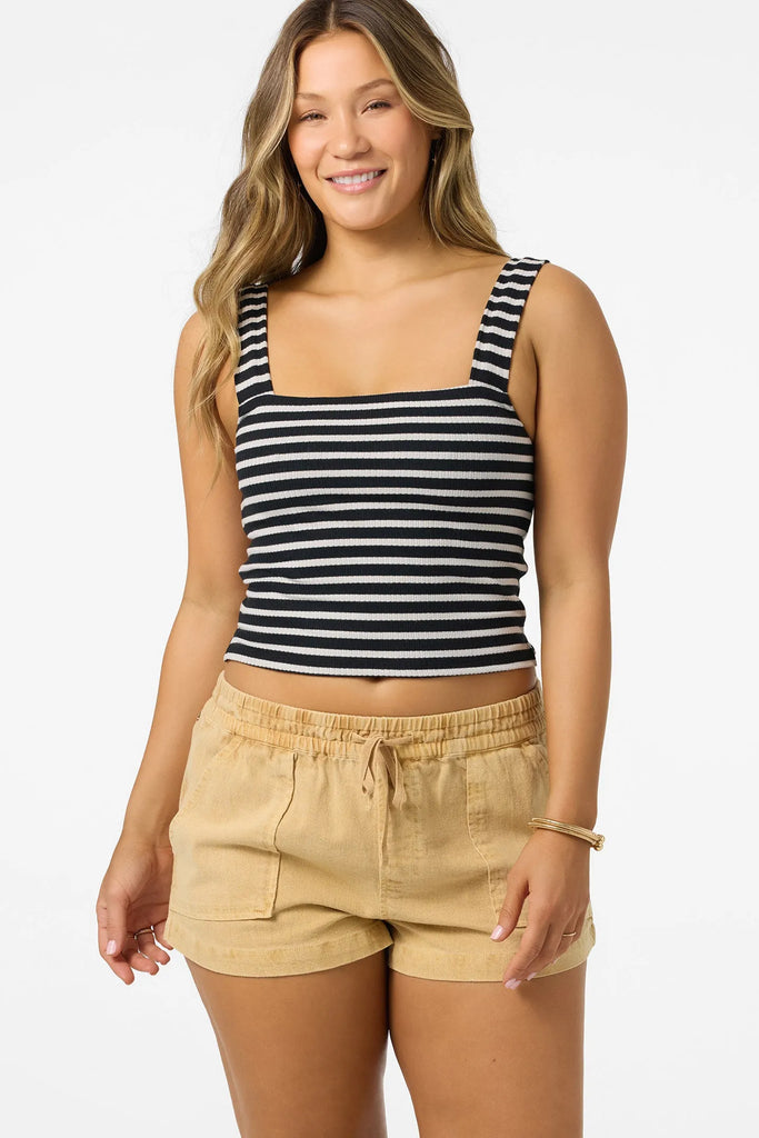 Oneill Womens Tank Top Vanessa Mini Stripe