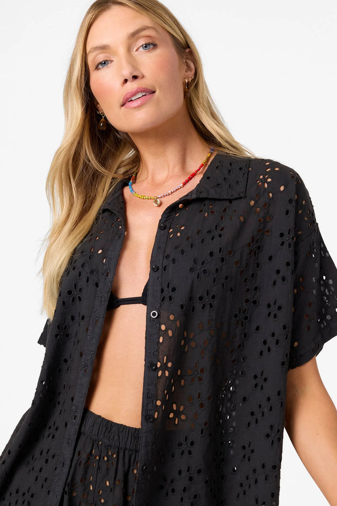 Oneill Womens Shirt Jenna Cover-Up Top