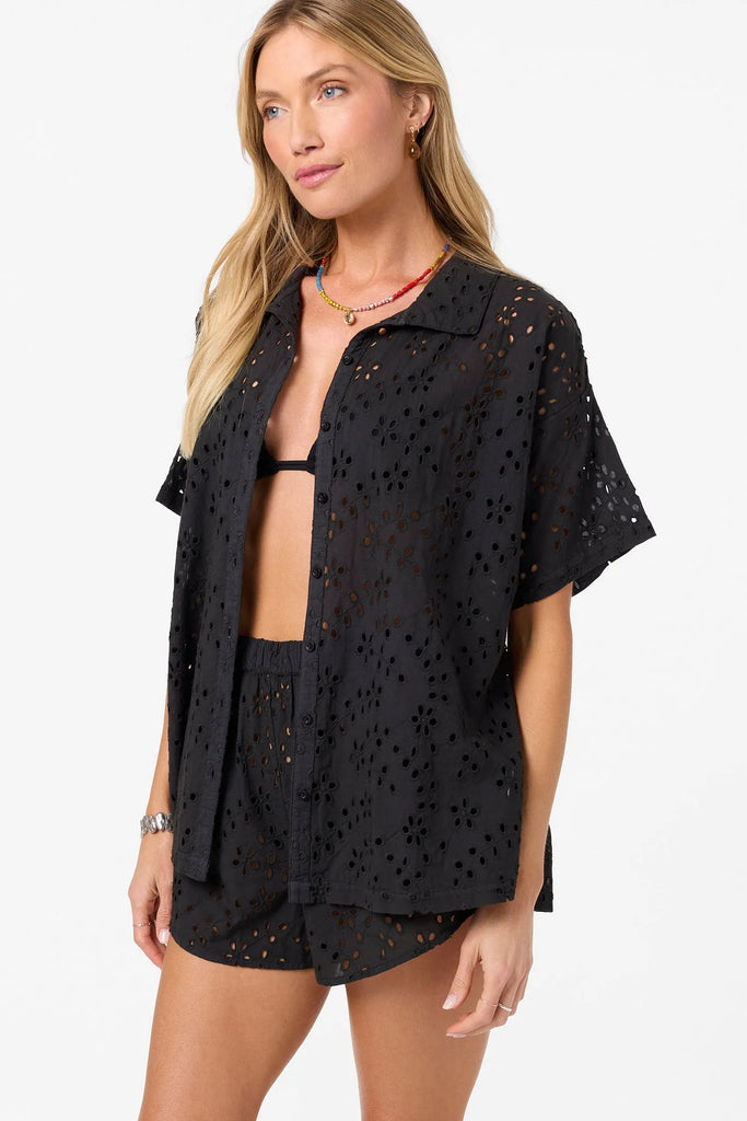 Oneill Womens Shirt Jenna Cover-Up Top