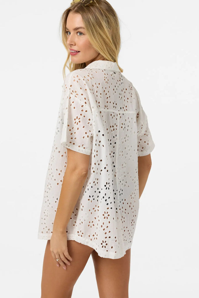 Oneill Womens Shirt Jenna Cover-Up Top