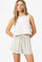 Oneill Womens Shorts Millie Stripe Beach Shorts