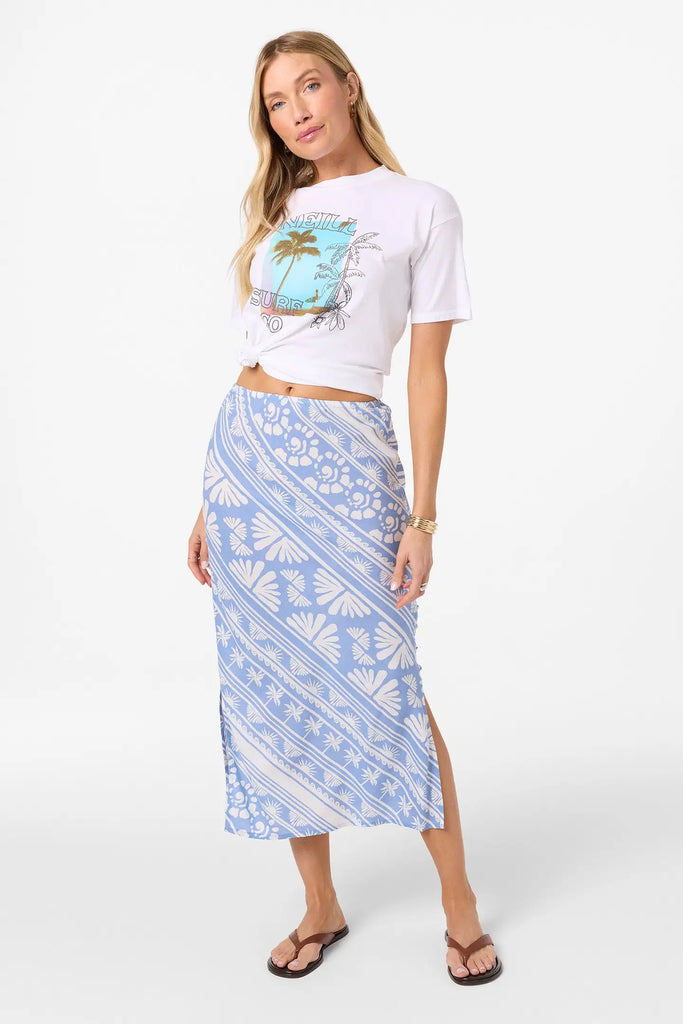 Oneill Womens Skirt Bellamy Abstract Midi