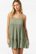 Oneill Womens Dress Saltwater Solids Rilee Mini Cover-Up
