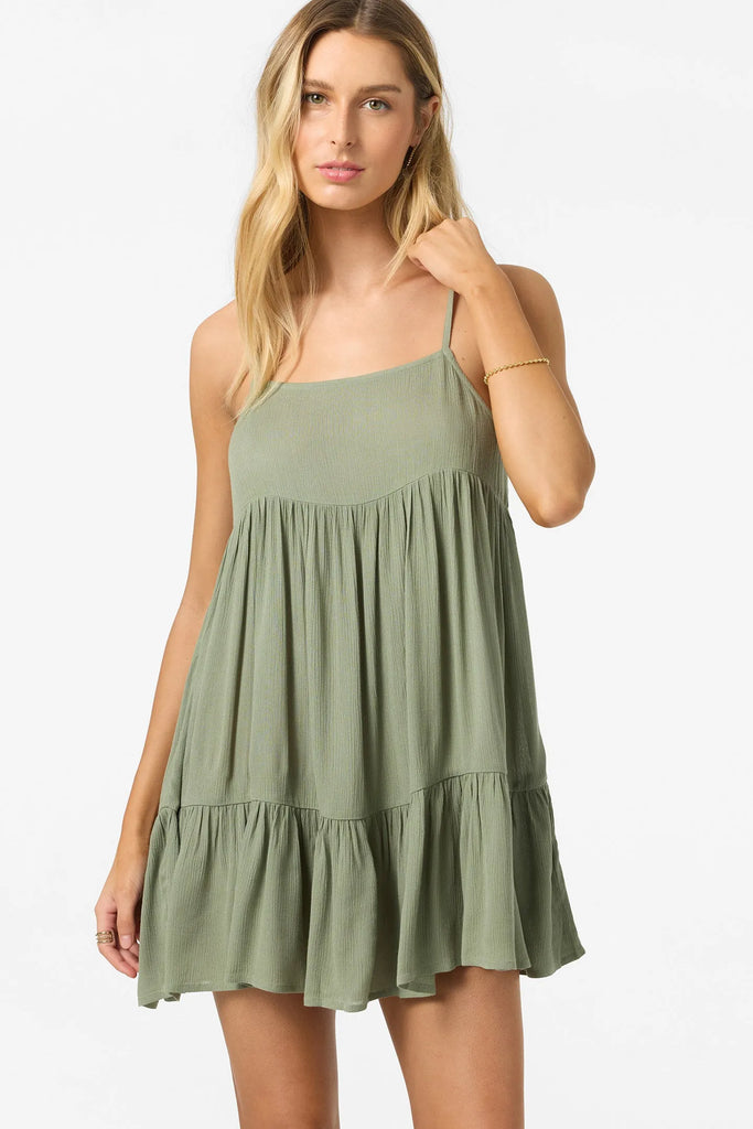 Oneill Womens Dress Saltwater Solids Rilee Mini Cover-Up