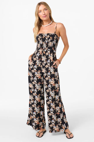 Oneill Womens Jumpsuit Aiyana Bali Floral Jumper