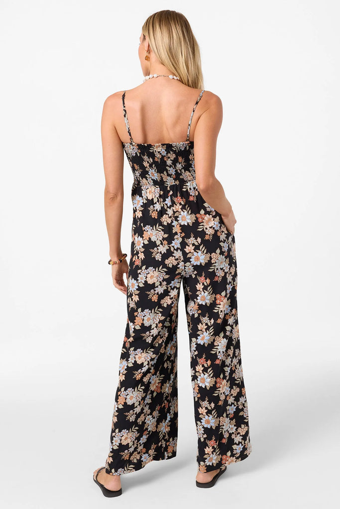Oneill Womens Jumpsuit Aiyana Bali Floral Jumper