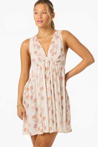 Oneill Womens Dress Saltwater Essentials Teddy Printed Mini Cover-Up