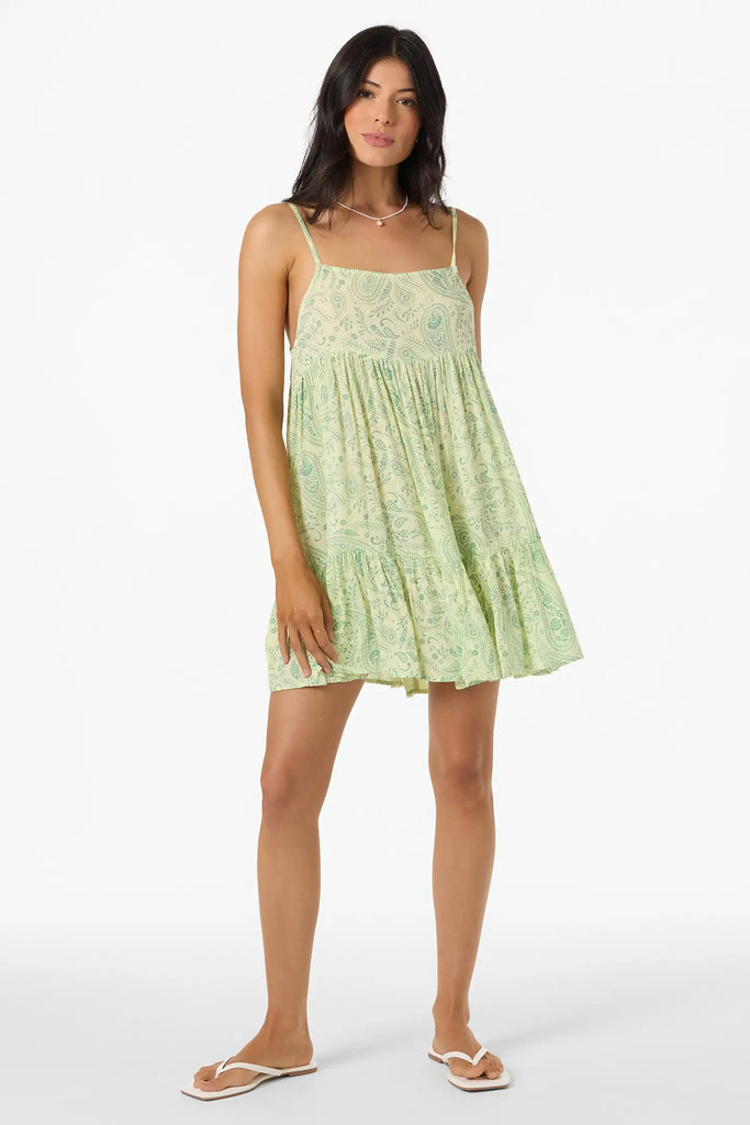 Oneill Womens Dress Saltwater Essentials Rilee Printed Mini Cover-Up