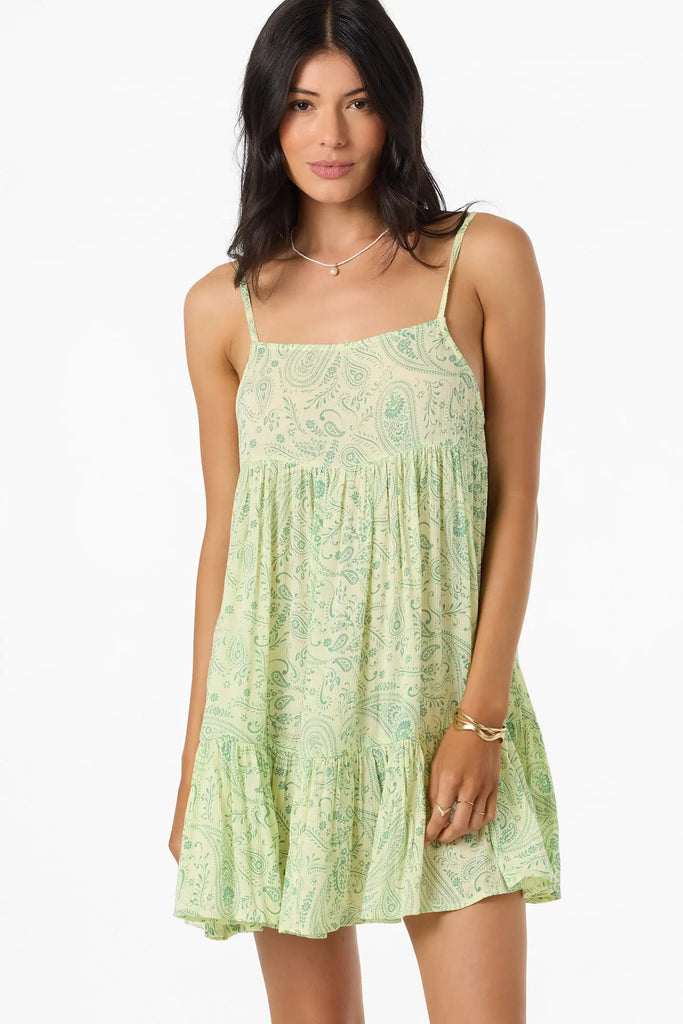 Oneill Womens Dress Saltwater Essentials Rilee Printed Mini Cover-Up
