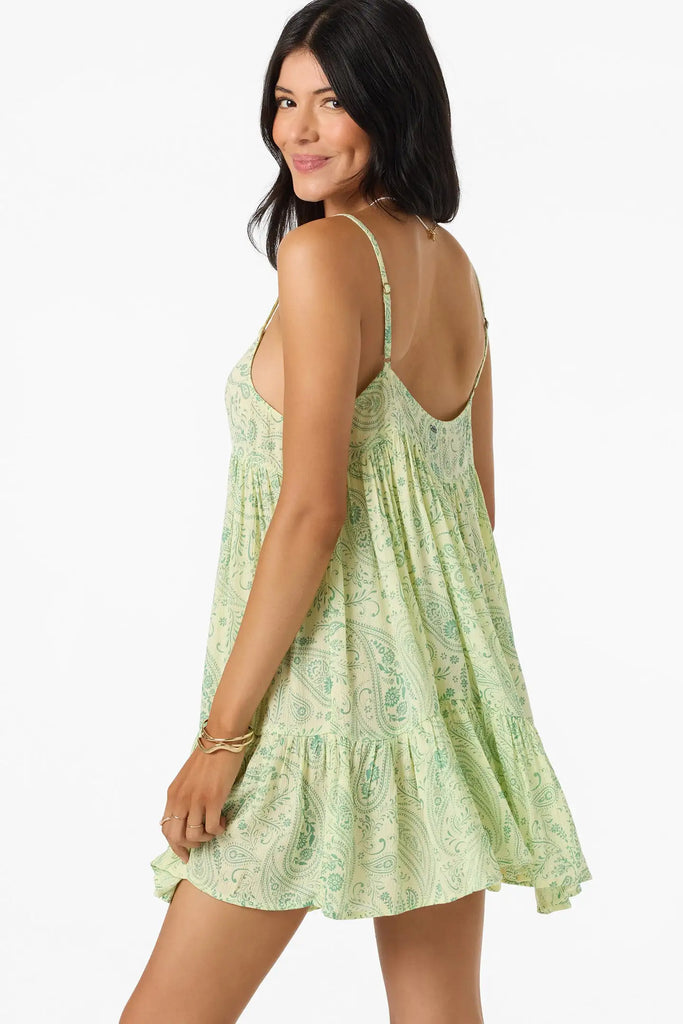 Oneill Womens Dress Saltwater Essentials Rilee Printed Mini Cover-Up