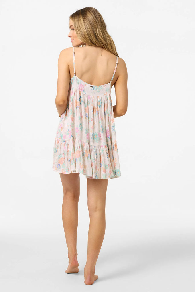 Oneill Womens Dress Saltwater Essentials Rilee Printed Mini Cover-Up