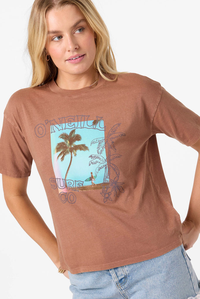 Oneill Womens Shirt Doodles Easy Tee