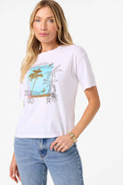 Oneill Womens Shirt Doodles Easy Tee