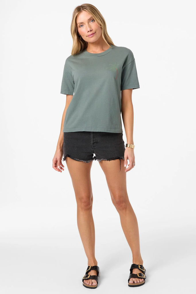 Oneill Womens Shirt O'Riginals Palms Away Easy Tee