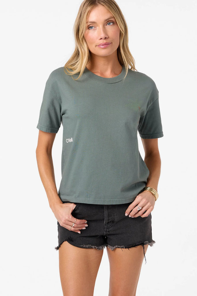 Oneill Womens Shirt O'Riginals Palms Away Easy Tee
