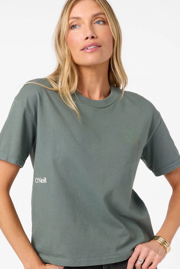 Oneill Womens Shirt O'Riginals Palms Away Easy Tee