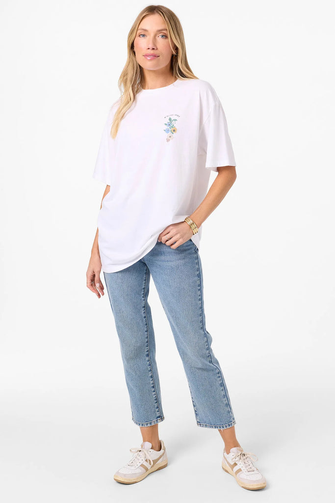 Oneill Womens Shirt Petal Oversized Tee