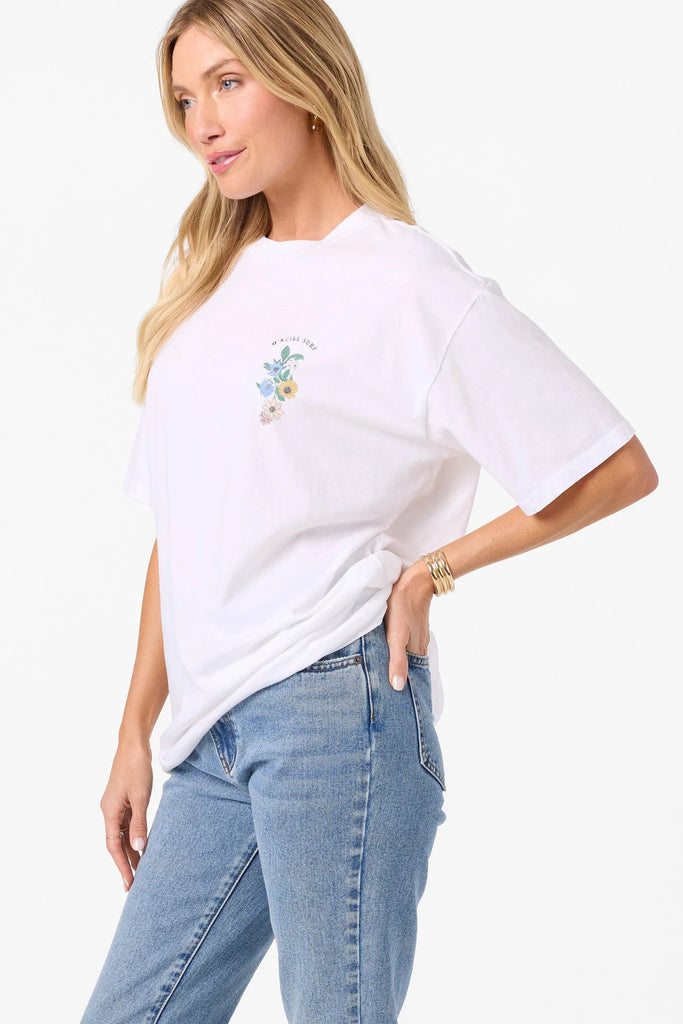 Oneill Womens Shirt Petal Oversized Tee