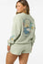 Oneill Womens Sweatshirt Petal Oversized Crew Neck Fleece