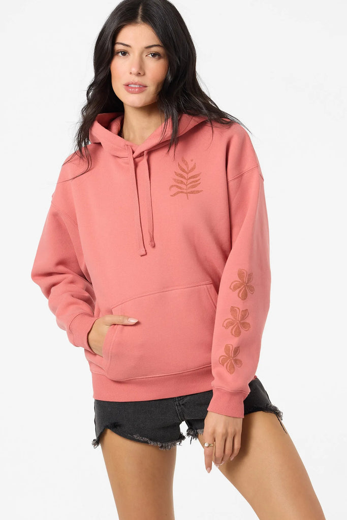 Oneill Womens Sweatshirt Stamp Relaxed Hoodie