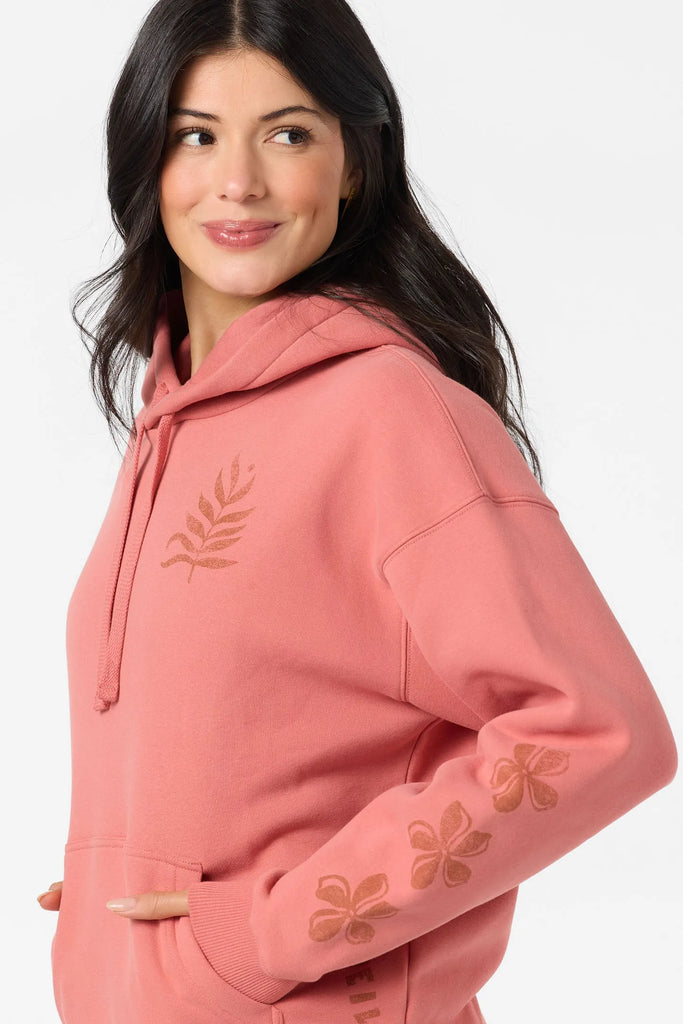 Oneill Womens Sweatshirt Stamp Relaxed Hoodie