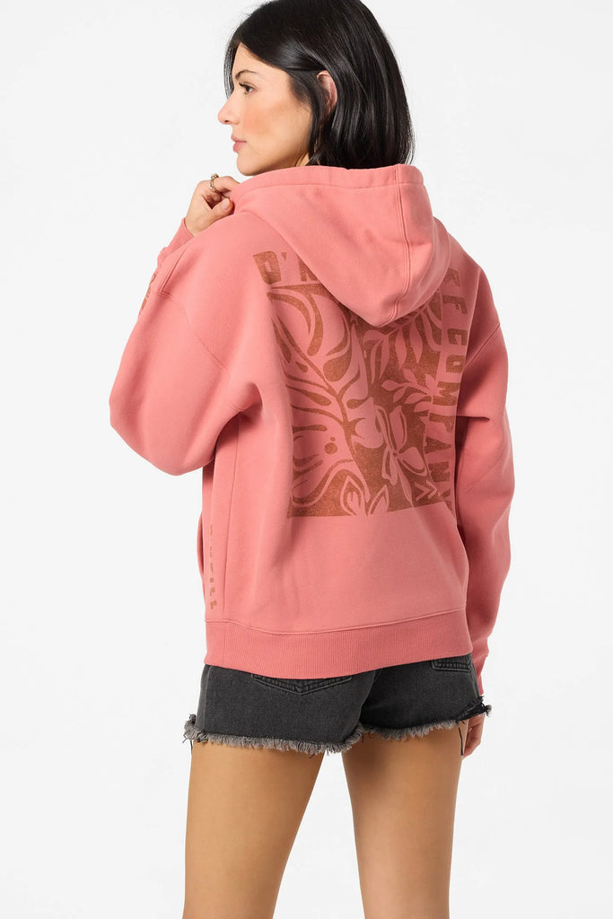 Oneill Womens Sweatshirt Stamp Relaxed Hoodie