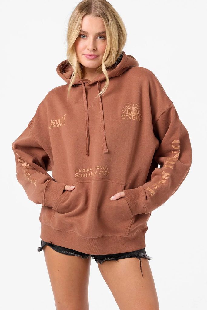 Oneill Womens Sweatshirt Chore Break Oversized Hoodie