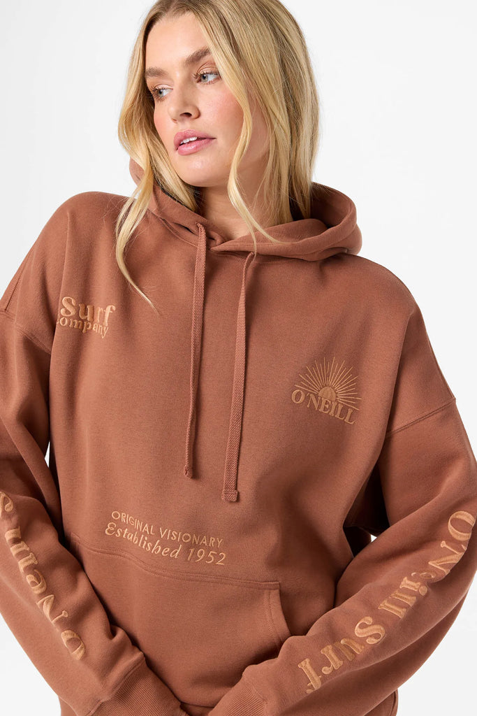 Oneill Womens Sweatshirt Chore Break Oversized Hoodie