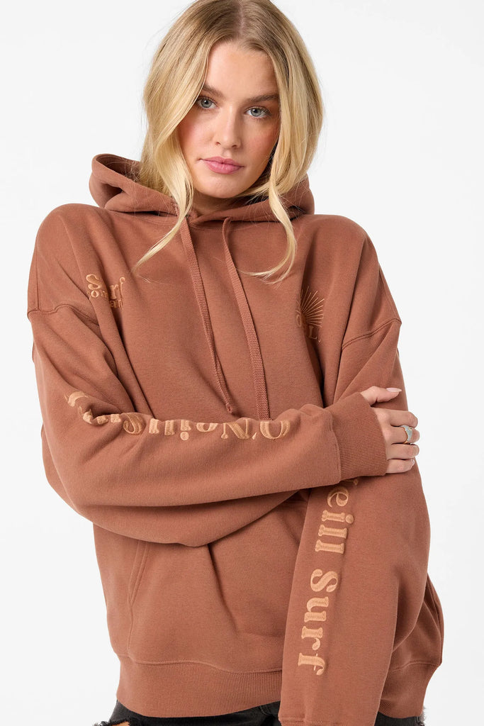 Oneill Womens Sweatshirt Chore Break Oversized Hoodie